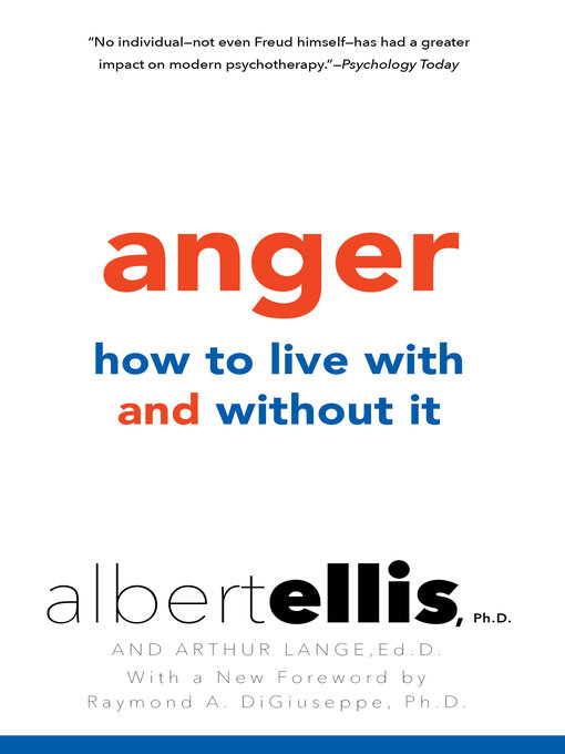 Title details for Anger by Albert Ellis - Available